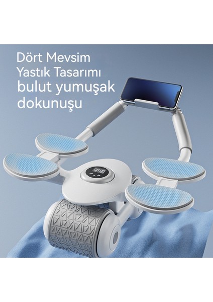 Ev Sporları Otomatik Geri Tepme Zamanlama Fonksiyonu Karın Çatırdayan Tekerlek (Yurt Dışından)