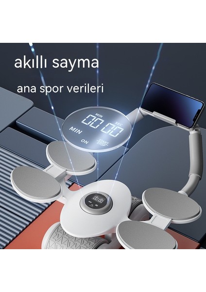 Ev Sporları Otomatik Geri Tepme Zamanlama Fonksiyonu Karın Çatırdayan Tekerlek (Yurt Dışından)