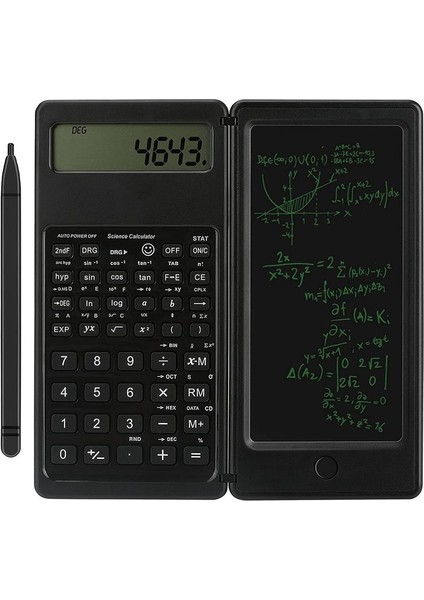 S9 Dijital Not Defterli Bilimsel Fonksiyonlu Hesap Makinesi E-Writer - Katlanabilir