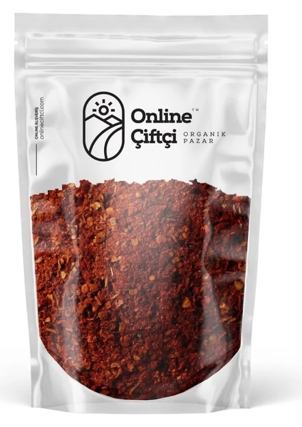 Online Çiftçi Tatlı Kırmızı İpek Pul Biber 80 gr