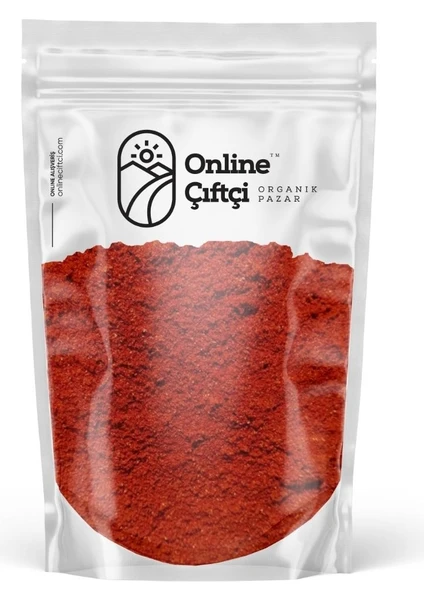 Online Çiftçi Acı Kırmızı Toz Biber 80 gr