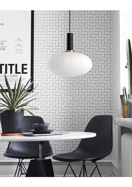 Rustik Dekoratif Metal Modern Siyah Beyaz Opal Camlı Tekli Avize 30CM