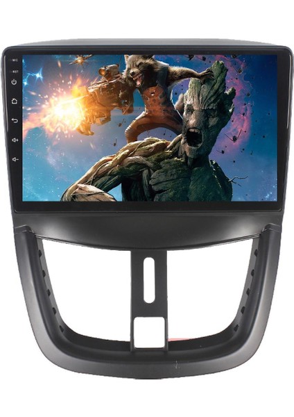 Peugeot 207 Android 13 Multimedya Carplay 4gb RAM+64GB HDD 2006-2010 Navigasyon Ekran