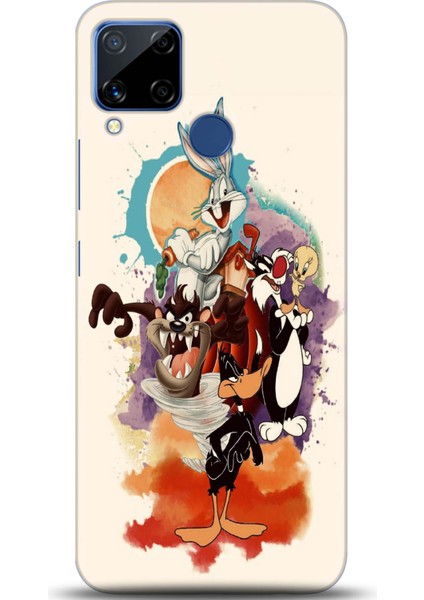 Realme C15 Kılıf Hd Baskılı Kılıf - 0523