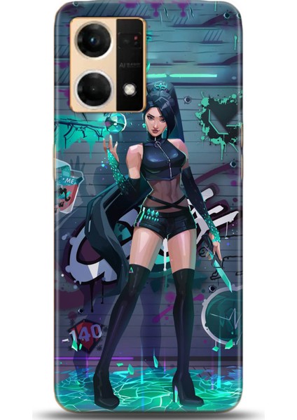 Oppo Reno 7 Kılıf Hd Baskılı Kılıf - 0292