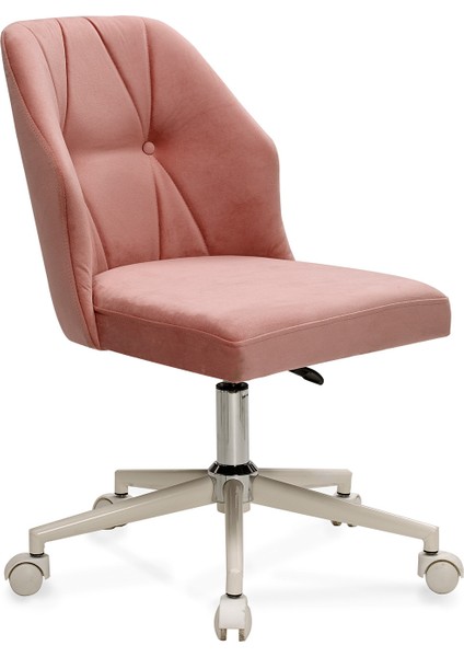 Elegance Genç Odası Amortisörlü Tekerlekli Çalışma Sandalyesi (pembe (3010))