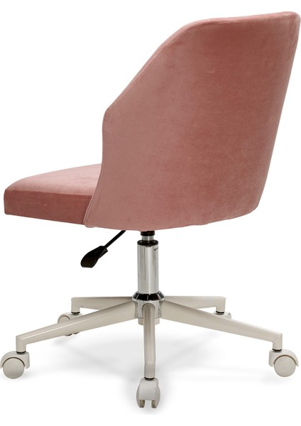 Elegance Genç Odası Amortisörlü Tekerlekli Çalışma Sandalyesi (pembe (3010))