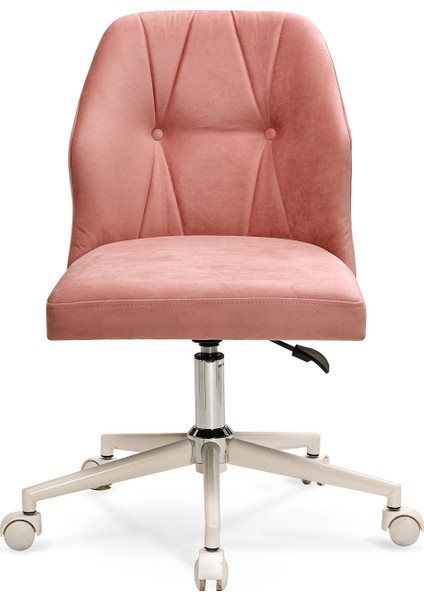 Elegance Genç Odası Amortisörlü Tekerlekli Çalışma Sandalyesi (pembe (3010))