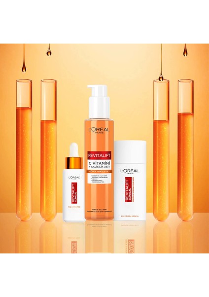 L'oréal Paris Revitalift Clinical Vitamini + Salisilik Asit Aydınlatıcı Köpük Temizleyici