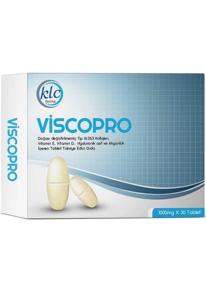 Viscopro Kollajen 30 Tablet