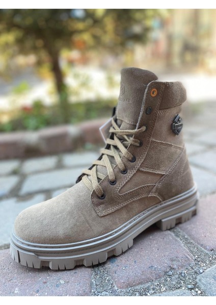 Erkek Deri Nubuk Bot 1451585 Odina 3pr Kum modelleri