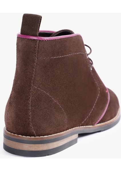 Renk Detaylı Deri Süet Bot modelleri