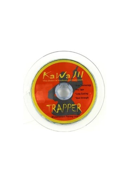 Kawa Jıl Trapper 300M Şeffaf Misina