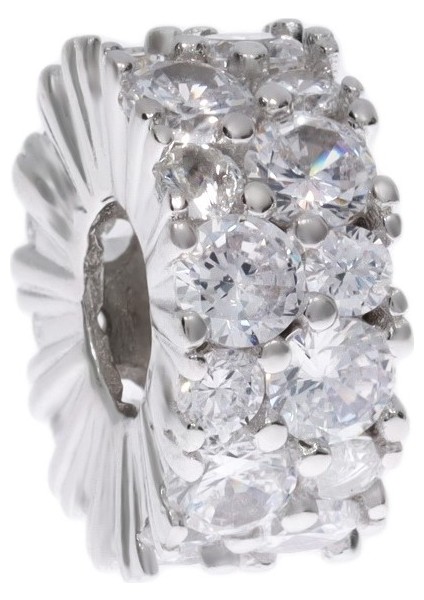 Kadın Iki Sıra Model Taşlı Charm