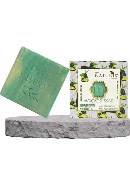 Natural Avokado Sabunu Yoğun Nemlendirici Besleyici Canlandırıcı Avocado Soap 125GR