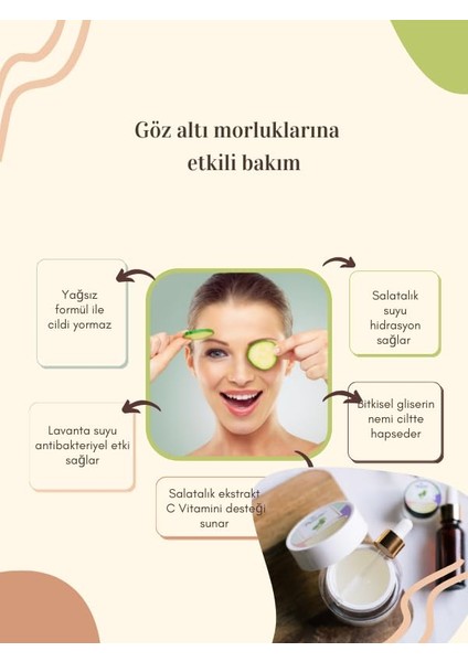 Salatalık & Lavanta Göz Altı Jeli 30 Ml modelleri