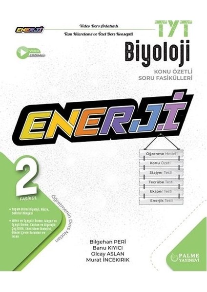 TYT Enerji Biyoloji Konu Özetli Soru Fasikülleri