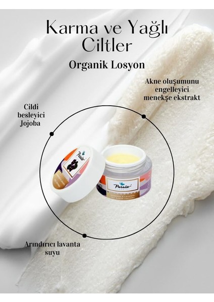 Menekşe & Lavanta Karma ve Yağlı Ciltler Yüz Losyonu fırsatları