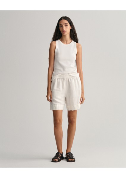 Kadın Bej Relaxed Fit Şort 4020061.113