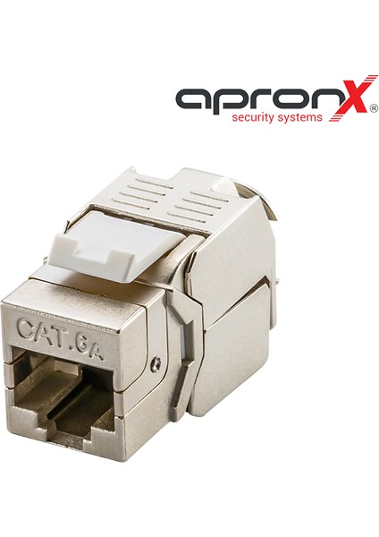 APX-FTP180 CAT6A 180° Ftp Keystone Jack