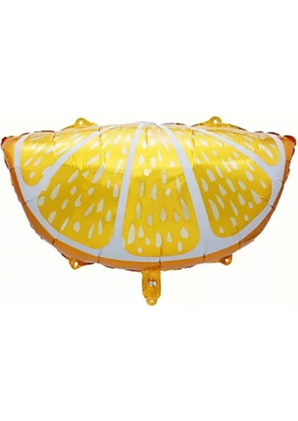 Fruit Orange Portakal Şeklinde Folyo Balon 49X65 cm Turuncu Renk 1 Adet Haw