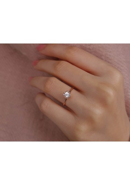 Pırlanta ve Morganite Taşlı Malaga Yüzük 0402R0039 indirimleri