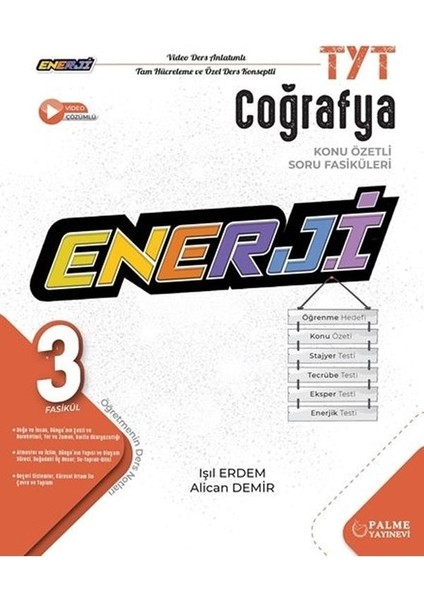 TYT Enerji Coğrafya Konu Özetli Soru Fasikülü