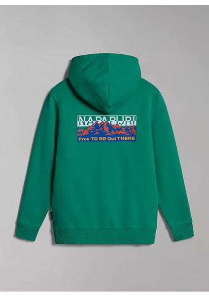 Yeşil Erkek Çocuk Yuvarlak Yaka Uzun Kollu Sweatshirt NP0A4HGBG1M1 K B-Fujı H fiyatları