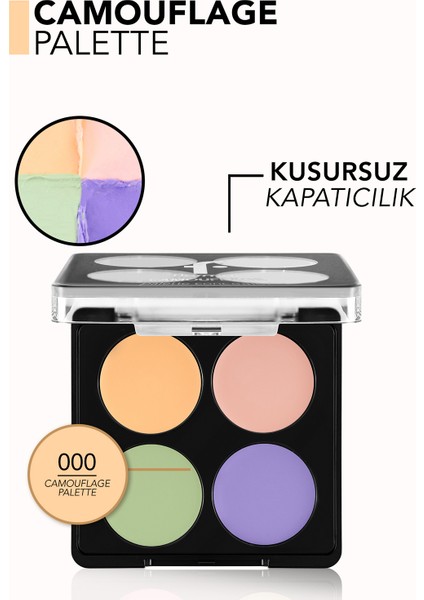 Camouflage Palette Concealer Kapatıcı indirimleri