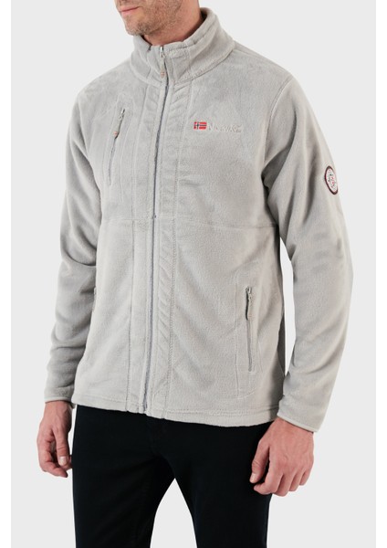 Yumuşak Dokulu Soğuğa Dayanıklı Fermuarlı Outdoor Polar Erkek Polar Upload modelleri