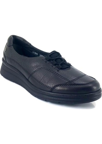 Hefa 21306 Günlük Anatomik Bayan Ayakkabı-Siyah