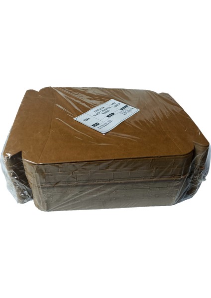 Kraft 150 Adet Cips / Kumpir Tavası Baskısız KMP761 135X090X045 mm KMP761