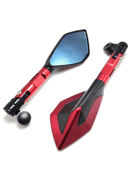 Motosiklet Aynası Cnc Alüminyum Düz 8-10MM/TERS 10MM indirimleri