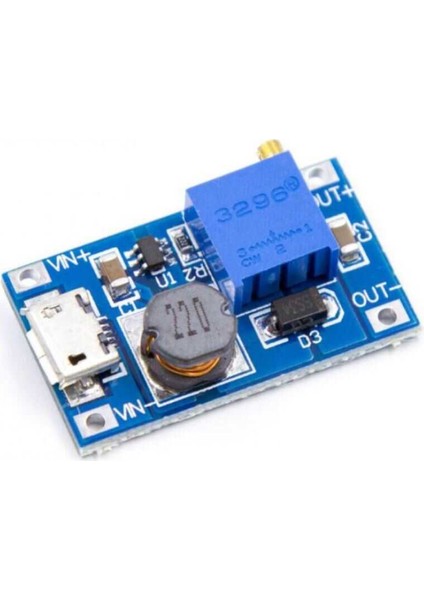 Micro USB Girişli MT3608 2A Yükseltici Dc-Dc Güç Modülü fiyatları