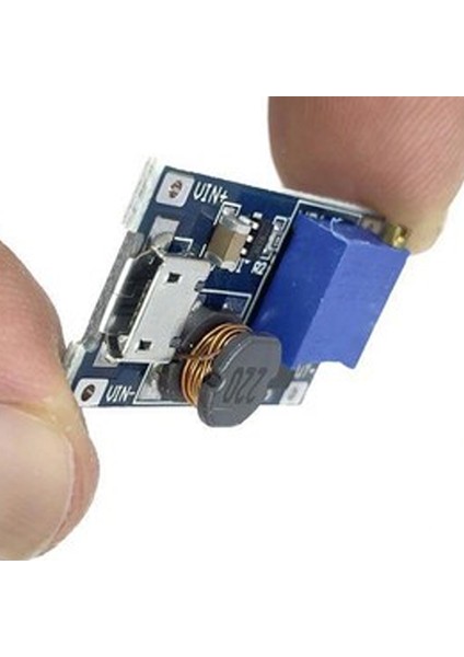 Micro USB Girişli MT3608 2A Yükseltici Dc-Dc Güç Modülü modelleri