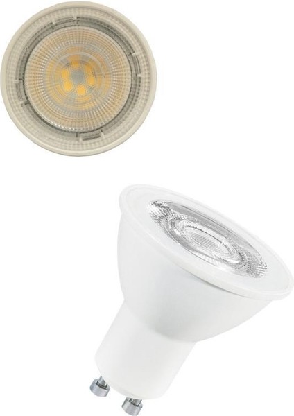 Ledvalue 4,5W (50W) PAR16 GU10 Spot Ampul 6500K Beyaz - 3 Adet Çanak Lamba