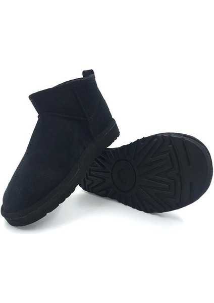 PC-52126 Siyah Peluş Kadın Süet Bot fiyatları