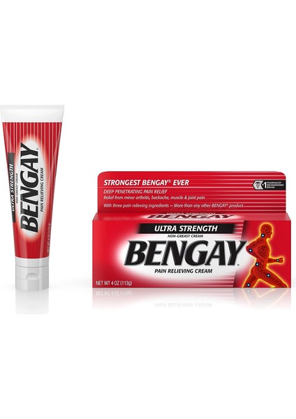 Bengay Ultra Strength Pain Relief Cream Kas Rahatlatıcı Krem 113 gr