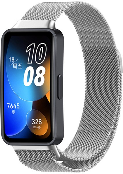 Huawei Band 8 Metal Mıknatıslı Kordon Kayış - KY78