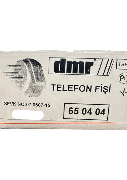 Telefon Fişi 650404
