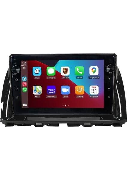 Mazda 6 Android Multimedya Carplay Oem 4gb RAM+64GB HDD 2009-2013 Navigosyan Tuşlu Ekran