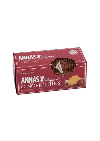Anna'nın Zencefilli Bisküvi 150 gr ( 5 Adet )