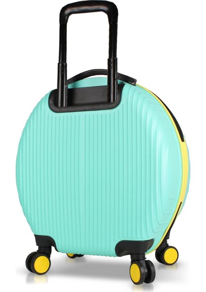Bubble Abs Yuvarlak Valiz Mint Yeşili modelleri