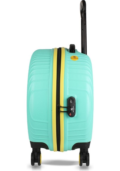 Bubble Abs Yuvarlak Valiz Mint Yeşili fırsatları