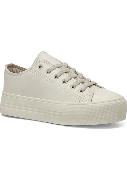 Calon 3pr Bej Kadın Sneaker