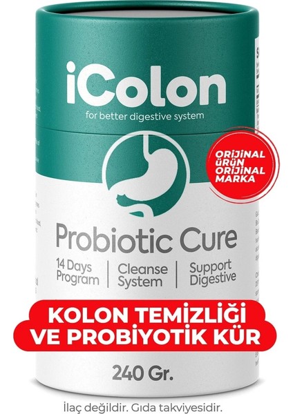 Icolon Prebiyotik Bağırsk Kürü 240 gr Probiotic Cure modelleri