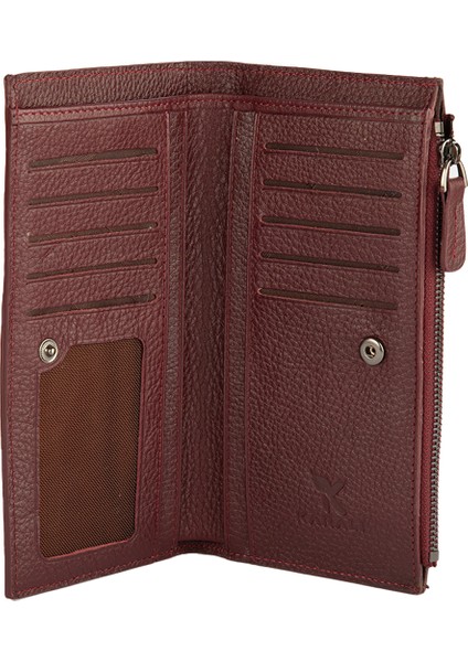 Unisex Portföy Cüzdanı Bordo BC484-06 fırsatları