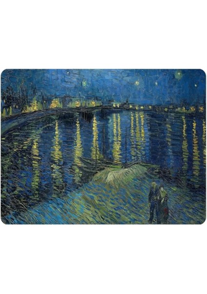 Van Gogh Starry Night Over The Rhone Mouse Pad