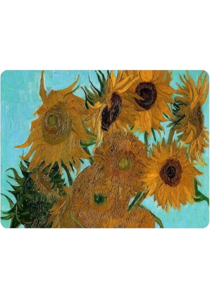 Van Gogh Sun Flower Mouse Pad
