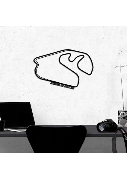 Autodromo Jose Carlos Pace Circuit Metal Tablo